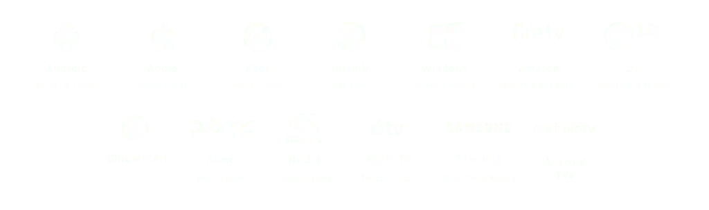strong8k working for all kinds of devices and apps